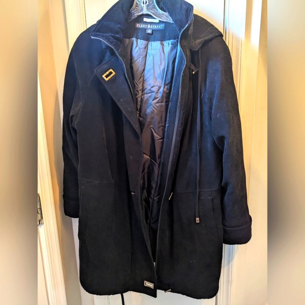 Black winter coat